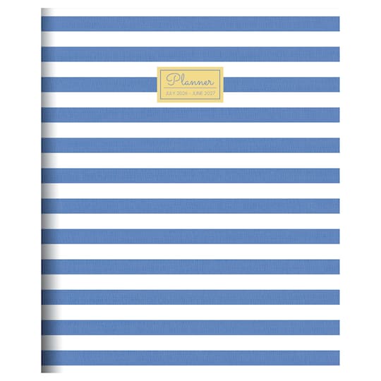 TF Publishing Large 2026-27 Linen Lines Monthly Planner